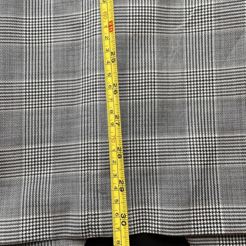 Hugo Boss Lanificio Tesse Biella 40S Wool Glen Plaid Houndstooth Pasini 2 Blazer